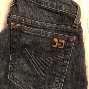 Joe’s Jeans Cigarette, dark wash denim jeans